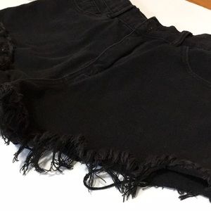 Shein Short Shorts With Flame Pattern Size Large